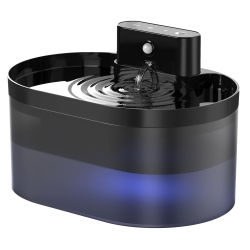 MYACUC Wireless Cats Fountain Battery Operated Automatic Water Dispenser 2.2L Capcacity