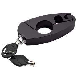 GREEN SCENIC Motorcycle Handlebar Lock, Bicycle Anti-Theft Lock, Motorcycle Handlebar Brake Clutch Safety Lock - In Black
