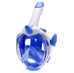 GREENSCENIC Children's 180° Panoramic Snorkeling Mask - Anti-Fog And Leak-Proof, Dry Breathing System, Adjustable Straps - Fun Cartoon Design To