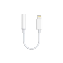 CHOETECH Brand New Lightning to 3.5MM Headphone Adapter (Aux005) – In White