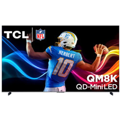 TCL 75" QM8K Series 4K UHD HDR Mini-LED Smart Google TV (75QM8K) - 2025