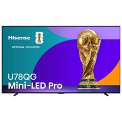 Hisense 55" U78QG Series 4K UHD HDR Mini-LED QLED Pro Smart Google TV (55U78QG) - 2025