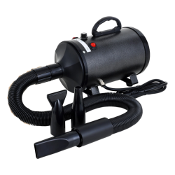 GREENSCENIC 1200W High Power Professional Pet Hair Dryer \w Adjustable Speed And Quiet Function Insulated Metal Inner Barrel Spiral Heating Wire