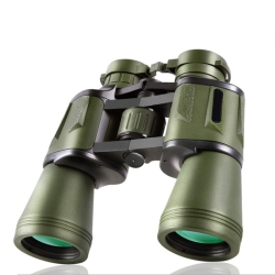 GREEN SCENIC 20X50 High Power HD Binoculars, Professional Military Compact Waterproof Binoculars, Outdoor Travel Binoculars - Army