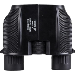 GREEN SCENIC 10X25 Reverse Folding Binoculars, Durable Portable Outdoor Telescope With Adjustable Focus