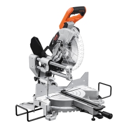 VEVOR Sliding Compound Miter Saw, 10-Inch Blade, 15 Amp Motor, 60-Tooth, Corded Double Bevel Sliding Miter Saw, Led Precision Alignment, Angle