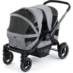GRACO Modes Adventure Stroller Wagon, Foldable 2 Seater Wagon for Kids, Teton