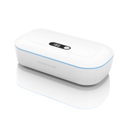 MYACUC Uv Light Smartphone Sanitizer Box, Portable Phone Uv C Light Sanitizer Machine for Smartphone, Toothbrush, Nail Tools, Toys, Jewelry