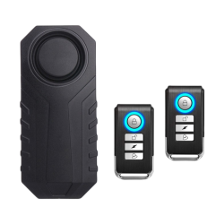 GREEN SCENIC 113Db Bicycle Alarm Wireless Vibration Motion Sensor Waterproof Anti-Theft Device \w Remote Control Suitable for Bicycles, Motorcycles