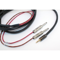 YORKVILLE SOUND Standard Series Insert Cable 1/8-Inch to 2X 1/4-Inch - 10 Foot