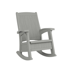 SUNCAST - Rocking Chair W/storage - Dove In Gray