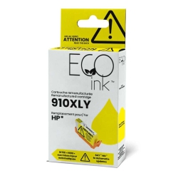 ECOINK HP 910Xl (3Yl64An) Reman Eco Ink Yrts In Yellow