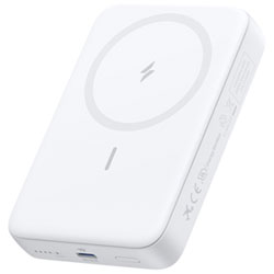 Anker ZOLO 10000 mAh Wireless Magnetic Portable Power Bank - White