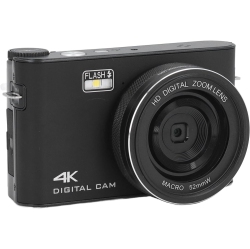 THE WAY Universal Kids Small Digital Camera, Full HD 1080P Compact Camera for 18X Zoom, 64Mp 4K Vlogging Camera, Portable for Teens Boys Girls