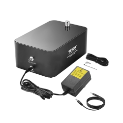 VEVOR 50 L/min Adjustable Airflow, Air Assist Pump Kit for Laser Cutter And Engraver, Clear Smoke And Dust, Reduce Surface Temperature, Shield Laser