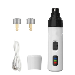 MYACUC Electric Pet Nail Clipper USB Charging Dog Nail Grinder Portable Puppy Cat Nails Pet Grooming Tools for Small Medium Large Dogs
