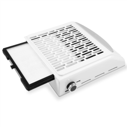 MAYCUC Nail Dust Collector for Manicure, 100W Extractor Vacuum Dust Collector Powerful Nail Fan