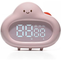 GREEN SCENIC Visual Timer, Pear-Shaped Alarm Clock, Cute Digital Timer \w Forward And Backward Timing Function, Suitable for Home, Bedroom, Kitchen