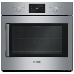 Bosch 30" 4.6 Cu. Ft. True Convection Electric Combination Wall Oven (HBL5455RUC) - Stainless Steel