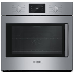 Bosch 30" 4.6 Cu. Ft. True Convection Electric Combination Wall Oven (HBL5455LUC) - Stainless Steel