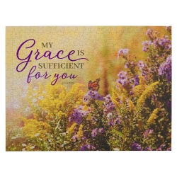 CHRISTIAN ART GIFTS Puzzle 500 PC. My Grace 2 Cor. 12:9