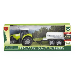 MOZLLY Assorted Friction Tractor & Trailer – Light Up & Sound