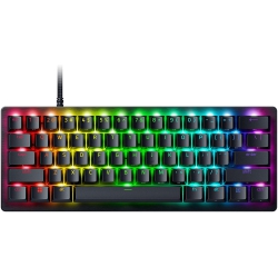 RAZER Huntsman V3 Pro Mini 60% Esports Gaming Keyboard: Analog Optical Switches \w Rapid Trigger & Adjustable Actuation - Onboard Adjustments