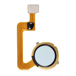 ESOURCE PARTS Replacement Fingerprint Reader With Flex Cable Compatible for Xiaomi Redmi 12C (Mint Green)