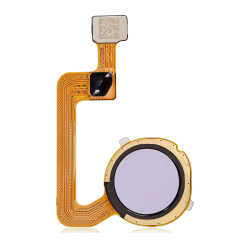 ESOURCE PARTS Replacement Fingerprint Reader With Flex Cable Compatible for Xiaomi Redmi 12C (Purple)