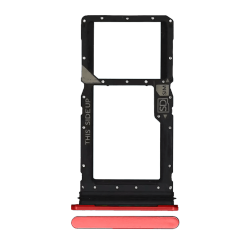 ESOURCE PARTS Replacement Sim Card Tray Compatible for Motorola Moto G Stylus 5G (Xt2419 / 2024) (Genuine Oem) (Scarlet Wave)
