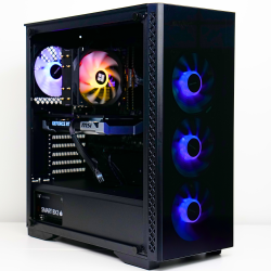 TECHWHIZ Gaming Computer - ( Amd Ryzen 7 5700 - Rtx 5060 Ti - 32 GB Ram Ddr 4 - 1 Tb SSD - Windows 11 Pro - Wifi - Free Keyboard Mouse) 1 Year