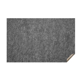 VEVOR 5' X 8' Slip-Resistant Rug Pad, Protective Cushioning Carpet Pad, 1/4"thick, Dual Surface - Polyester Felt + Latex, Gray, 3-4㎡ Area Carpet
