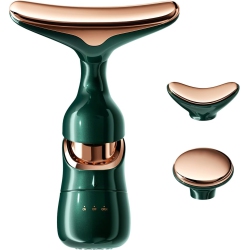 THE WAY Firming And Anti-Wrinkle Beauty Instrument for Face/neck/eyes, Multi-Function Vibration Massager, 3-In-1 Facial Skincare Instrument For