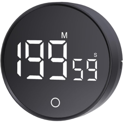 THE WAY Digital Kitchen Timers, Led Display Magnetic Countdown Countup Timer for Classroom, Timer for Cooking And Timer for Seniors And Kids to Use