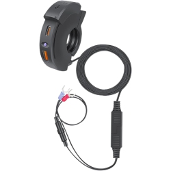 THE WAY USB Motorcycle Charger Port - Sae to USB Motorcycle USB Phone Charger, Waterproof Motorcycle Accessories, Atv USB Port for Phones