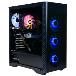 TECHWHIZ Gaming Computer - ( Amd Ryzen 5 5600G - Rtx 5060 - 32 GB Ram Ddr 4 - 2 Tb SSD - Windows 11 Pro - Wifi - Free Keyboard Mouse) 1 Year Warranty