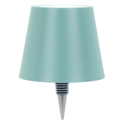 ABBOTT |Classic Shade Led Bottle Stopper Light- 5"h- In Light Blue
