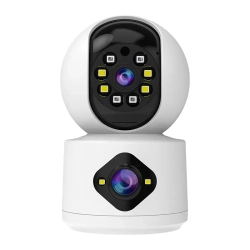 THE WAY 3K Ultra-Clear Ptz Camera｜360° Panoramic View｜15M Night Vision｜Two-Way Voice｜Ai Detection｜Three-Way Installation
