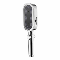THE WAY Pressurized Shower Head, Large Water Outlet Handheld Shower Head, Household Bathroom Faucet, Ultrafiltration Membrane Filter, Skin Care