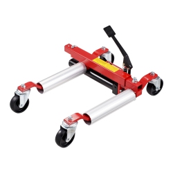 VEVOR 1500 Lbs Capacity Wheel Dolly, Car Dolly, Car Jack Dolly Lifter \w 360° Rotatable Wheels, Heavy Duty Vehicle Positioning Hydraulic Tire Jack
