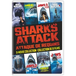 WARNER BROS. Sharks Attack 8 Film Collection [DVD]
