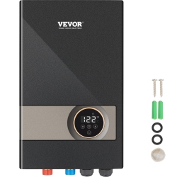 VEVOR 18Kw Instant Water Heater, Electric Tankless Water Boiler, Digital Temperature Display & Easy Installation & 24-Hour Water Supply, for Kitchen