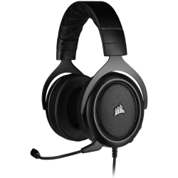 CORSAIR - Hs50 Pro Stereo Gaming Headset, Carbon