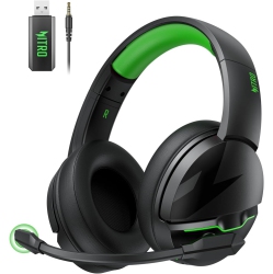 ACER 2.4Ghz Flex Wireless Gaming Headset - 100H Battery, Dynamic 50MM Drivers, Bluetooth 5.3, Adjustable Mic - Compatible \w Ps5, Ps4, PC, Switch