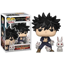FUNKO Pop Animation Jujutsu Kaisen Vinyl Figure Megumi Fushiguro (With Rabbits) #1883