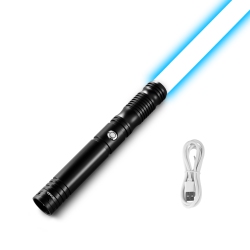 VEVOR 40" Dueling Light Saber \w 12 RGB Colors, Mute Mode Handle, Rechargeable Light Up Swords Saber for Adults And Kids, Christmas Day, Halloween