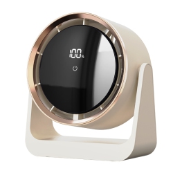 THE WAY Table Fan Rechargeable Portable Fan 100-Speed Adjustable Table Fan \w Digital Display Suitable for Bedroom, Dining Room, Living Room