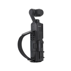 THE WAY Universal Camera Extension Grip Adapter With Portable Anti-Fall Hand Strap for Dji Osmo Pocket 3, Cold Shoe Light Microphone Extension Bracket