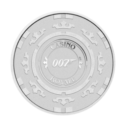 PERTH MINT – 2023 1 OZ James Bond Casino Royale Casino Chip Coin (Inc. Capsule) – .999 Fine In Silver