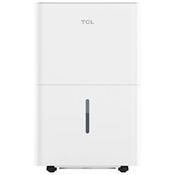 TCL Smart Dehumidifier With Pump - 50-Pint - White